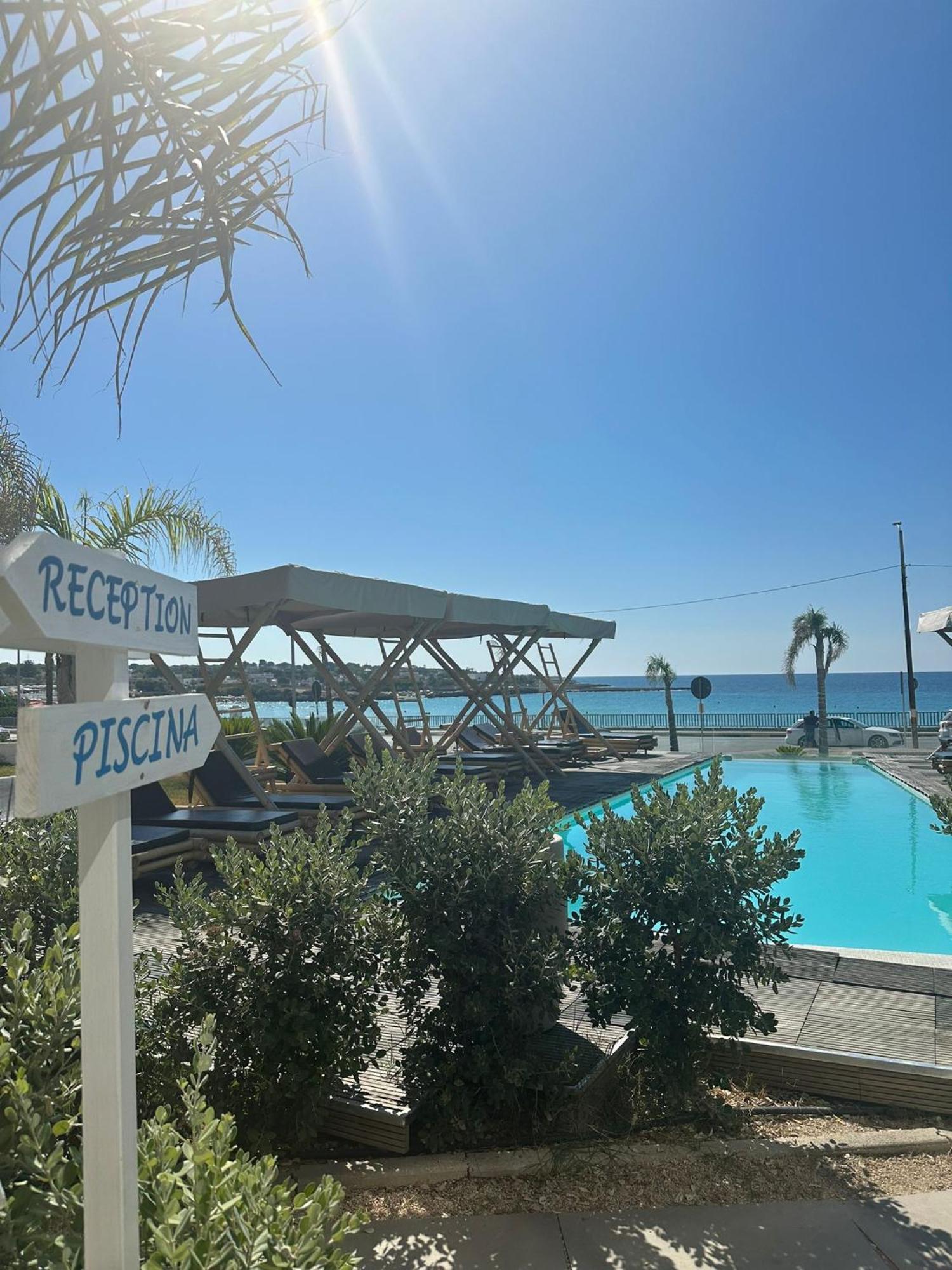 Jonium Hotel - Amazing Sea View And Swimming Pool Pulsano Exterior foto